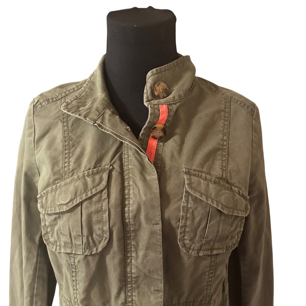 Old Navy green button up jacket size XS - Picture 6 of 6